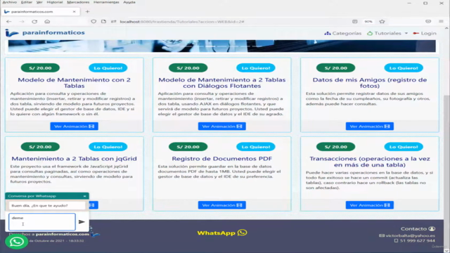 Desarrolla Aplicaciones Java con Bootstrap 5 y JSP: Proyecto - Screenshot_03