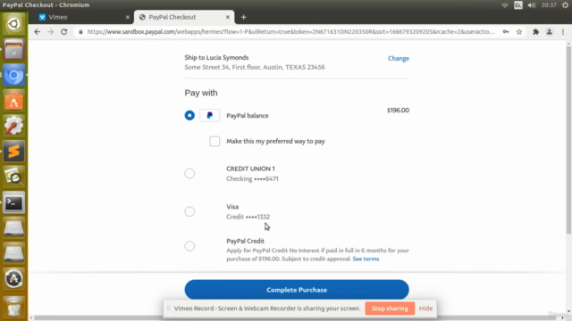 Code a web app with React and Paypal - Screenshot_04