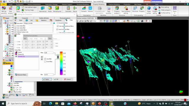 Static Modeling in Petrel - Screenshot_03