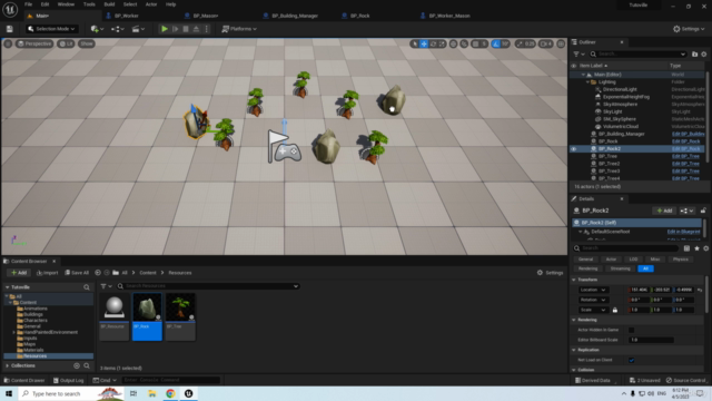 Unreal Engine 5 for Beginners: Building a tiny Resource Game - Screenshot_03