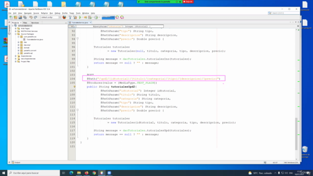 Crea Web Services RESTful con Java - Proyecto Completo - Screenshot_03