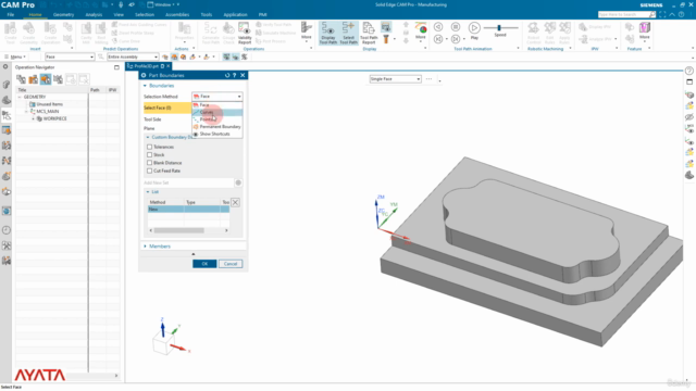 SIEMENS Solid Edge CAM PRO - 3 Eksen Operasyonları - Screenshot_02