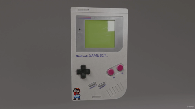 Creating a Nintendo GameBoy in Blender and Substance Painter - Screenshot_01