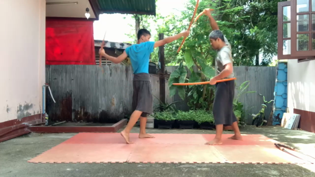 Double Sword Trick 2 in Krabikrabong Thai by Chanuphon - Screenshot_04