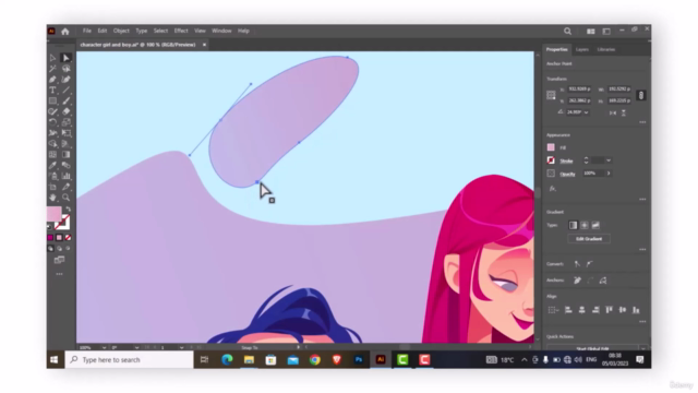 Ultimate Character Design Course with Adobe Illustrator - Screenshot_03
