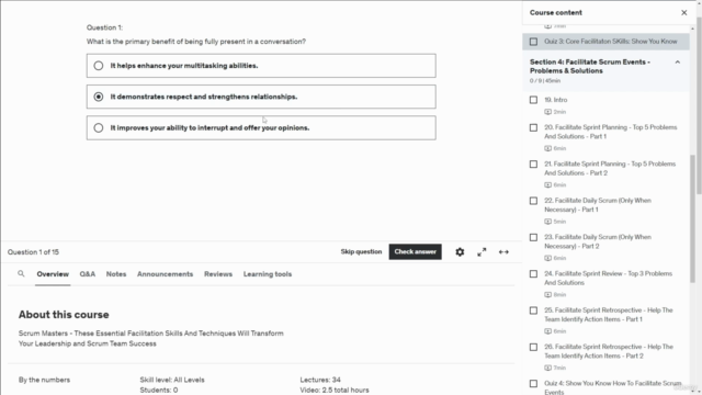 Facilitation Mastery: Unlock Your Scrum Master Potential - Screenshot_03