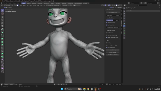 Personagens com Blender - Screenshot_02