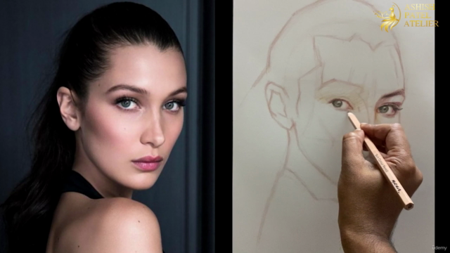 Master The Portrait Drawing Using Colour Pencils Series-1 - Screenshot_01