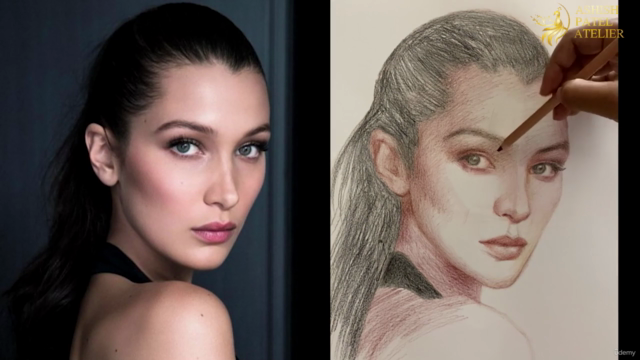 Master The Portrait Drawing Using Colour Pencils Series-1 - Screenshot_02