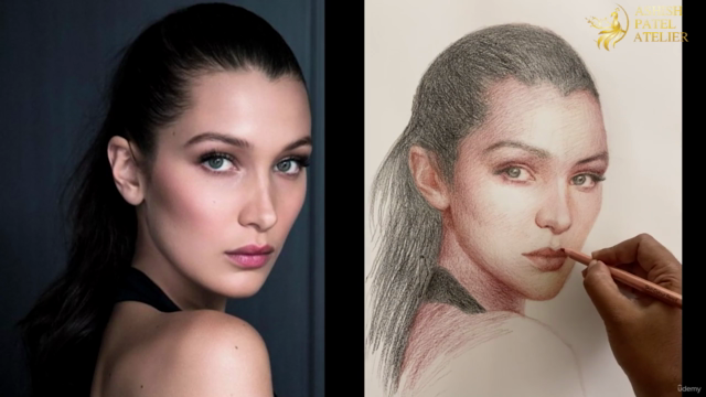 Master The Portrait Drawing Using Colour Pencils Series-1 - Screenshot_04