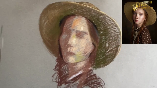 Master The Portrait Drawing Using Pastels Series-1 - Screenshot_02