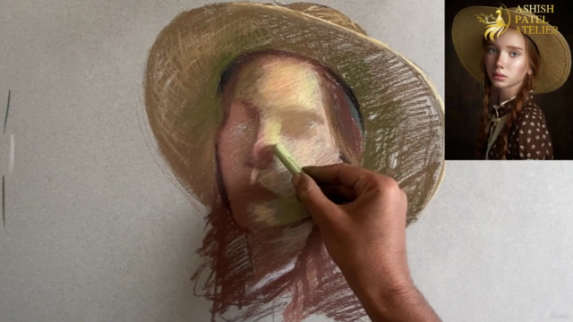 Master The Portrait Drawing Using Pastels Series-1 - Screenshot_03