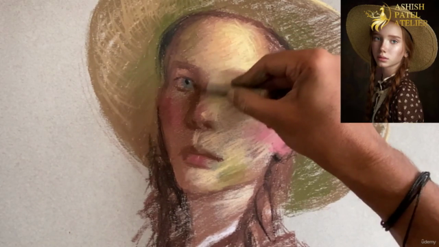 Master The Portrait Drawing Using Pastels Series-1 - Screenshot_04