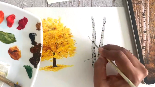 15 Days of Autumn Trees & Landscape Paintings - Screenshot_04