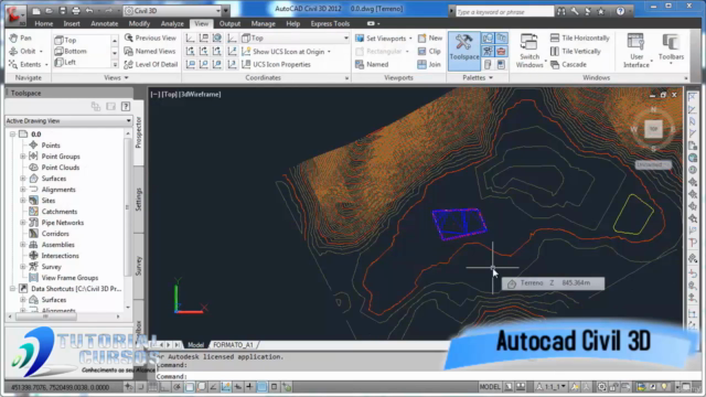 Cursos Autocad Civil 3D 2013 Terraplanagem - Screenshot_02