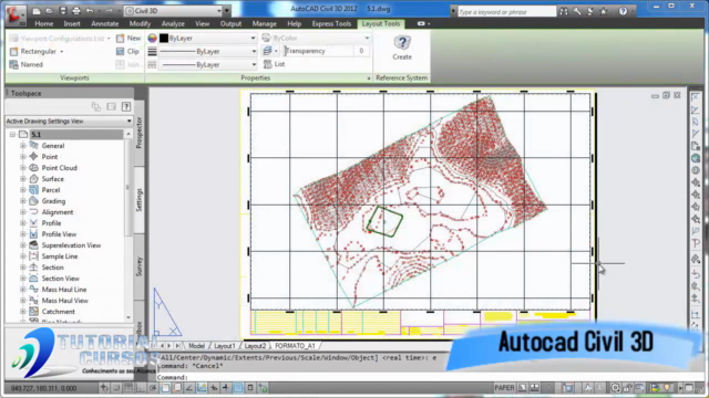 Cursos Autocad Civil 3D 2013 Terraplanagem - Screenshot_04