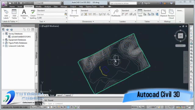 Cursos Autocad Civil 3D 2013 Topografia - Screenshot_04