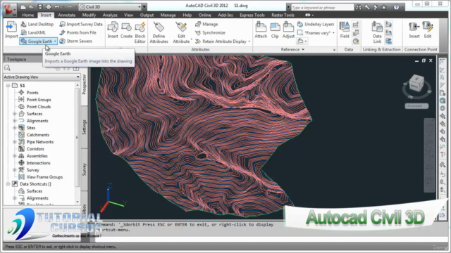 Cursos Autocad Civil 3D 2013 Modelagem de Superfícies - Screenshot_02