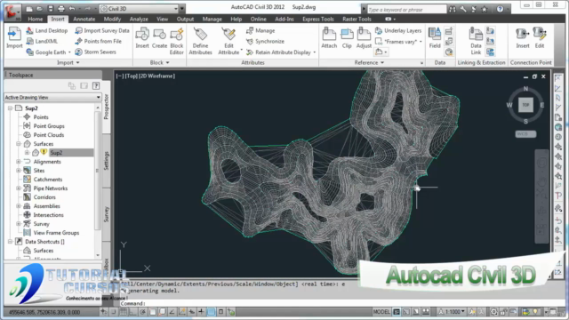 Cursos Autocad Civil 3D 2013 Modelagem de Superfícies - Screenshot_03