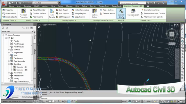 Cursos Autocad Civil 3D 2013 Modelagem de Corredores - Screenshot_01