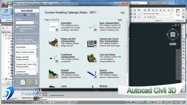 Cursos Autocad Civil 3D 2013 Modelagem de Corredores - Screenshot_02