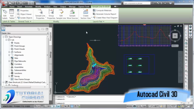 Curso Autocad Civil 3D 2013 Introdutorio - Screenshot_01