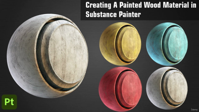 Creating a Painted Wood Material In Substance Painter - Screenshot_01