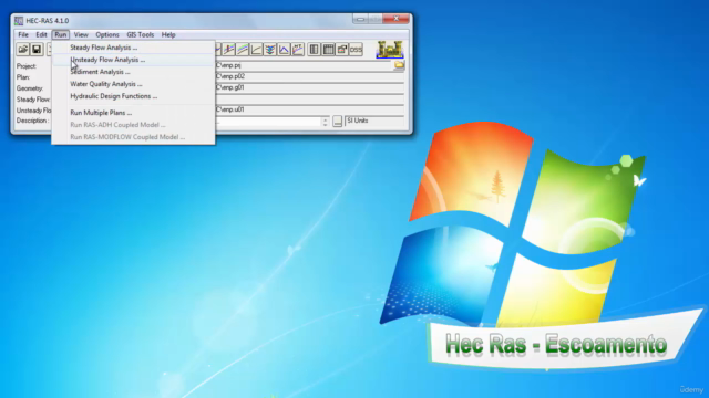 Curso Hec Ras 4.1 Escoamento não Permanente - Screenshot_03