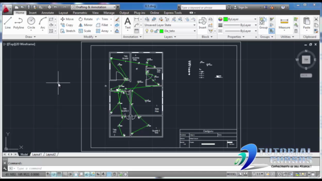 Curso Autocad 2015 - Projeto Elétrico Residencial - Screenshot_01