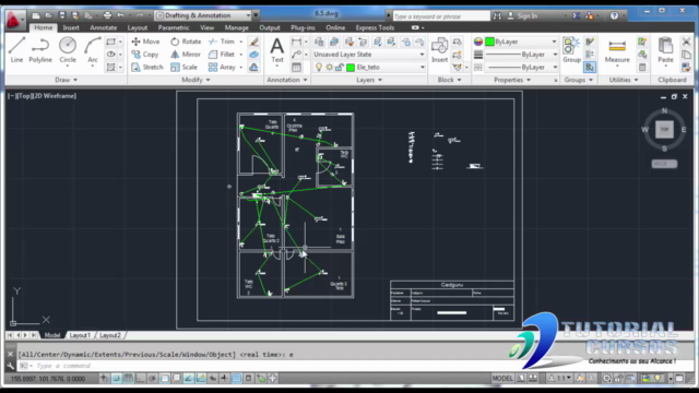 Curso Autocad 2015 - Projeto Elétrico Residencial - Screenshot_04