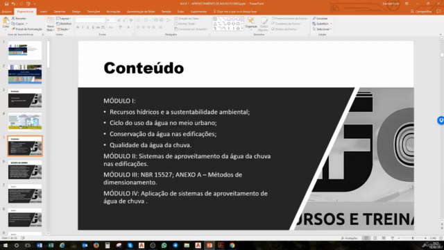 Curso Projeto de Aproveitamento de Águas Pluviais - Screenshot_01