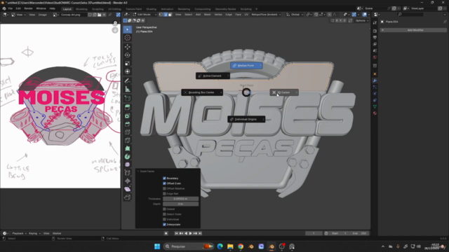 Selos 3D com Blender 4.0 - Screenshot_01