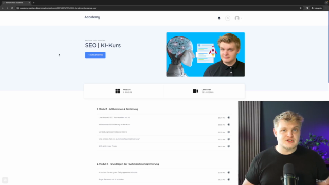 SEO | KI Kurs - Erfolgreiche Suchmaschinenoptimierung mit KI - Screenshot_02