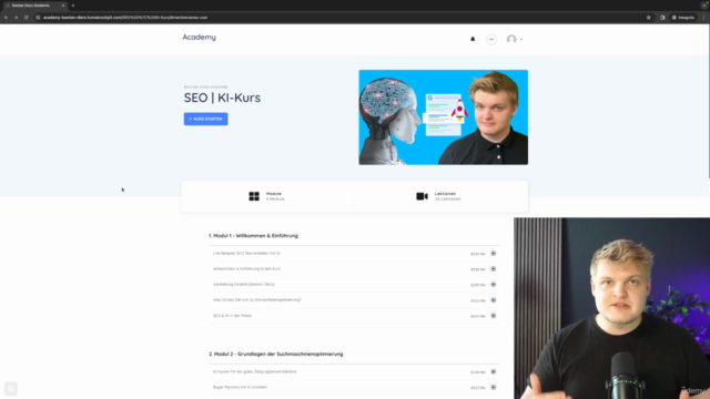 SEO | KI Kurs - Erfolgreiche Suchmaschinenoptimierung mit KI - Screenshot_03