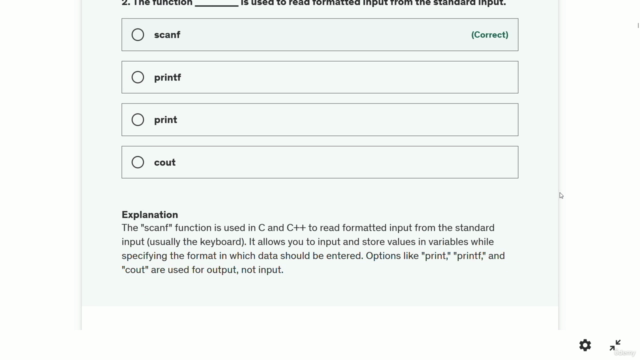 400+ C Programming Interview Questions Practice Test - Screenshot_02