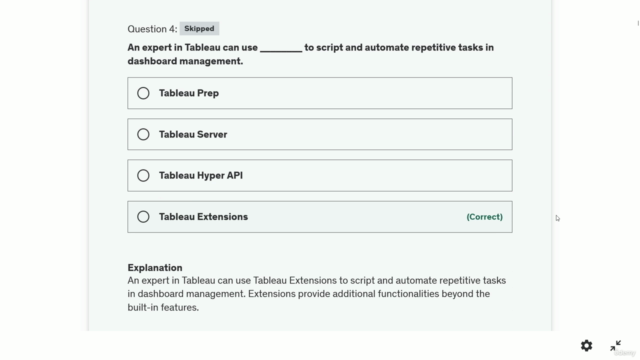 400+ Tableau Interview Questions Practice Test - Screenshot_02