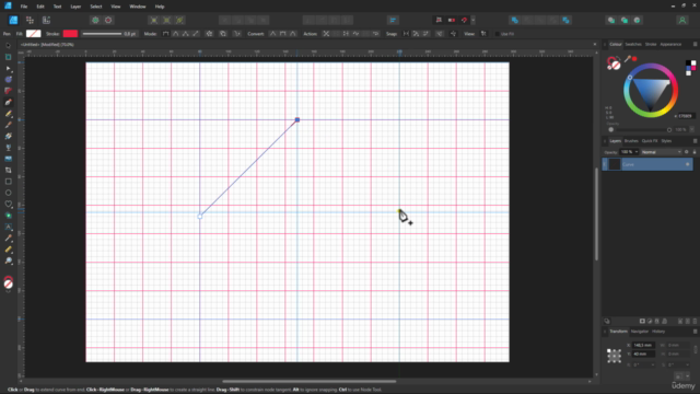 Kurs Affinity Designer Pen tool – ilustracje flat design - Screenshot_02