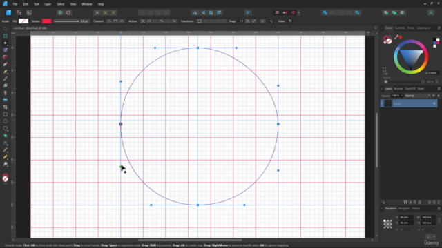 Kurs Affinity Designer Pen tool – ilustracje flat design - Screenshot_03