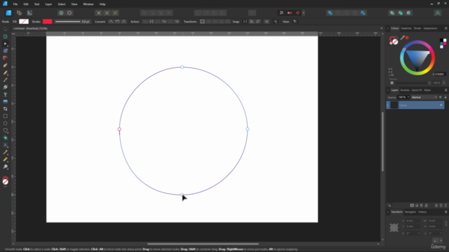 Kurs Affinity Designer Pen tool – ilustracje flat design - Screenshot_04