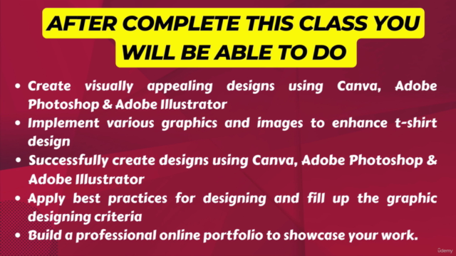 T-Shirt Design Bootcamp: Photoshop, Illustrator & Canva - Screenshot_03