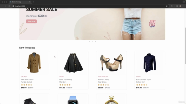 Next.js With Tailwind CSS-Build a Frontend Ecommerce Project - Screenshot_01