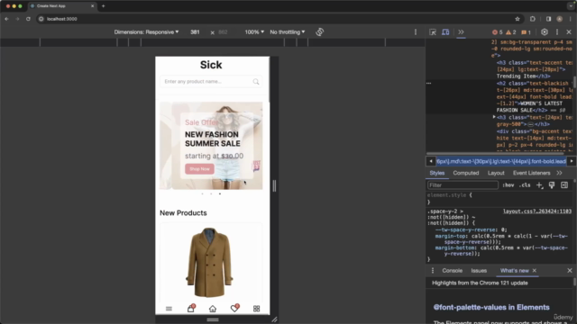 Next.js With Tailwind CSS-Build a Frontend Ecommerce Project - Screenshot_04