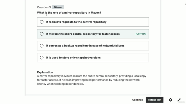 600+ Maven Interview Questions Practice Test - Screenshot_02