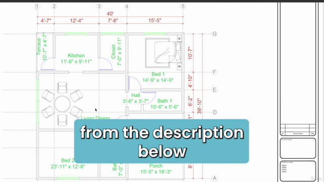 Complete AutoCAD 2D floor Plan course for Beginner - Screenshot_04