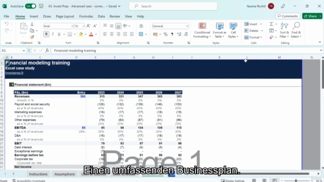 Finanzmodellierung: Vollständiger Finanzkurs in Excel - Screenshot_04