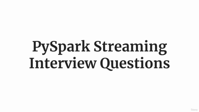 600+ PySpark Interview Questions Practice Test - Screenshot_02