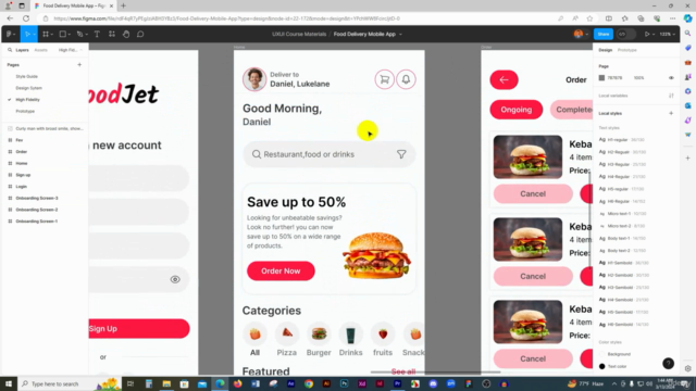 Figma UI/UX Project Course: Design 3 Apps and Get Job Ready - Screenshot_03