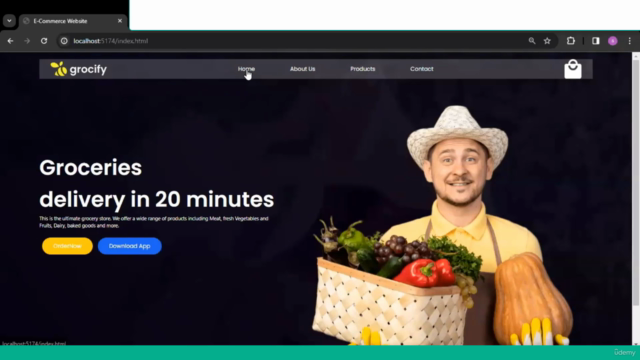 Tailwind CSS Mega Course: Basic to Advanced-Build 3 Projects - Screenshot_01