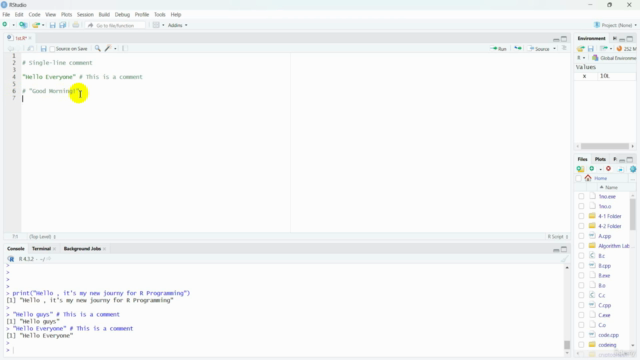 R Programming - R Programming Language Beginners to Pro – Screenshot 3