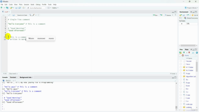 R Programming - R Programming Language Beginners to Pro – Screenshot 4